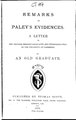 Remarks on Paley's evidences.pdf