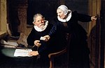 Rembrandt - The Shipbuilder and his Wife- Jan Rijcksen (1560-2-1637) and his Wife, Griet Jans - Google Art Project.jpg