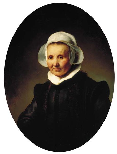 Rembrandt, Portrait of a 62-year-old Woman, 1632