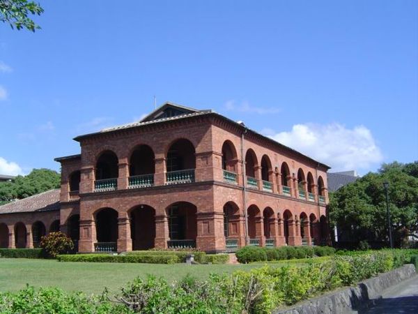 The former British consular residence next to the fort.