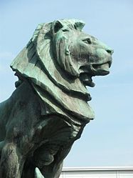 Sculpture of Lion Rickmansworth