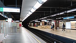 Rogier metro station platform.jpg