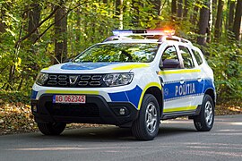 Romanian Police Dacia Duster II 1 (Front).jpg