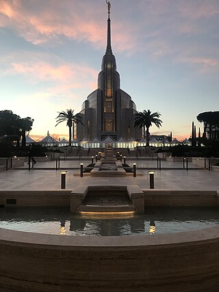 <span class="mw-page-title-main">Rome Italy Temple</span> Temple of the Church of Jesus Christ of Latter-day Saints in Rome, Italy