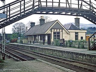 Rothes railway station Disused railway station in Rothes, Moray