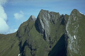 Kilátás a Rotkopf-ra a Himmelhorn felől.