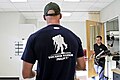 Ryan Blanck returns with an adjusted brace for Army 1st Lt. Matthew Anderson, 2011.jpg