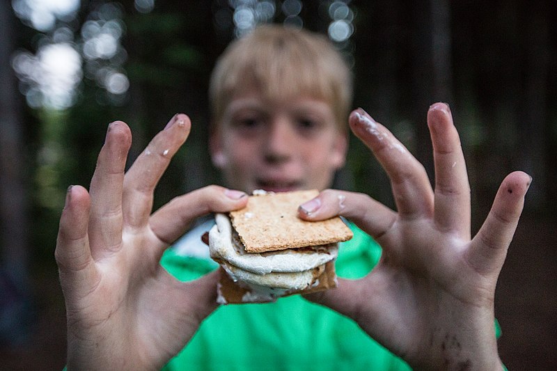 File:S'mores at Lewis Lake Campground (e8f5cb4f-79e7-4ae9-97d3-ed613abe8182).jpg