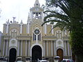 la iglesia más importante de la ciudad de Loja, la iglesia Catedral