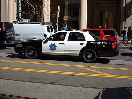 Modern SFPD Ford Crown Victoria Police Interceptor