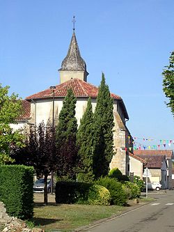 Skyline of Saint-Maurice-sur-Adour