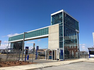 Saint-Léonard–Montréal-Nord station Railway station in Quebec, Canada