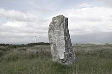 Der Longstone in den Saint Breock Downs