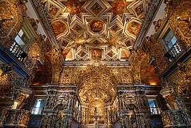 Igreja de São Francisco (katolikus templom) belseje, Salvador