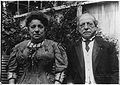 Image 25Samuel Gompers, President of the American Federation of Labor, and his wife, circa 1908.