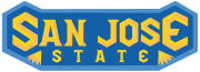 Logo texte de l'État de San Jose 2006-2012.svg