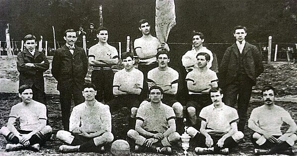 Wanderers in 1901.