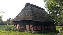 Schafstall aus dem 17. Jahrhundert in Brundorf