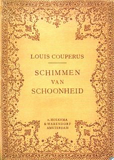 <i>Schimmen van schoonheid</i> Book by Louis Couperus