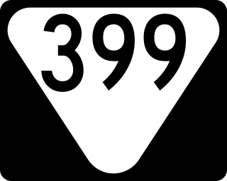 <span class="mw-page-title-main">Tennessee State Route 399</span> Highway in Tennessee