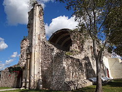 Die ehemalige Kathedrale von Tihosuco