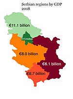 Thumbnail for List of Serbian regions by GDP