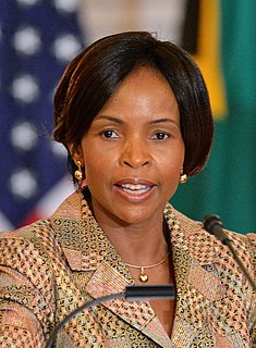 <span class="mw-page-title-main">Maite Nkoana-Mashabane</span> South African politician