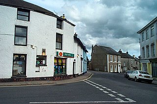 South Brent Village in Devon, England