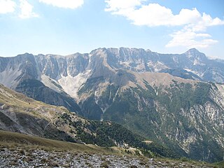 <span class="mw-page-title-main">Maja e Papingut</span> Mountain in Albania