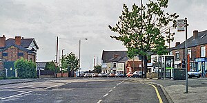 Codnor Market Place-ден оңтүстікке қарай (A6007) geograph-3334422-by-Ben-Brooksbank.jpg