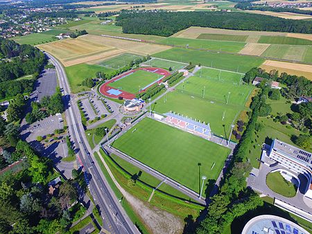 Stade Colovray aerial 2