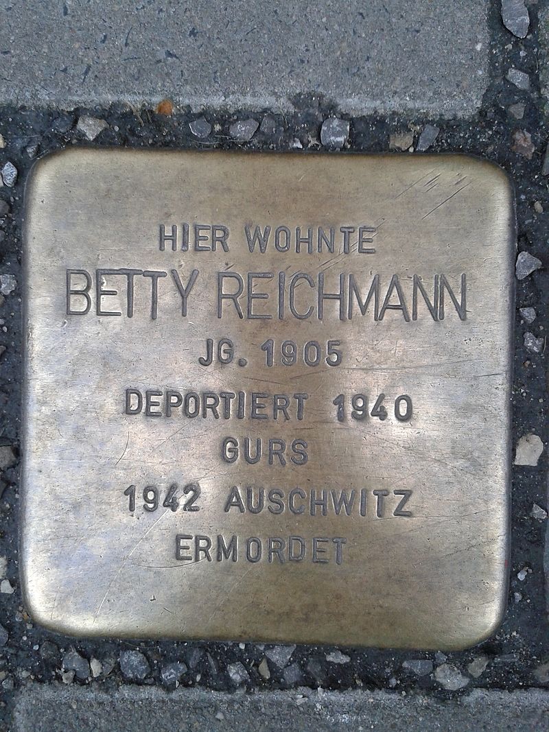 Stolperstein Betty Reichmann.jpg