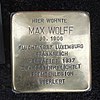 Stolperstein für Ernst Wolff