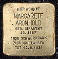 Margarete Aronhold, Knesebeckstraße 31, Berlin-Charlottenburg, Deutschland