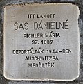 Stolperstein für Danielne Sas (Nagykanizsa).jpg