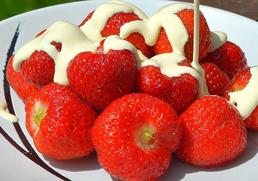 Strawberries and cream Wimbledon 2014