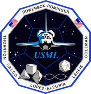 STS-73 1995. 10. 20. ~ 1995. 11. 05.