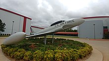 USAF s/n 53-6011 c/n 580-9543 at Tulsa Technology Center-Riverside; Tulsa Oklahoma. T-33A-TTC CAMPUS.jpg