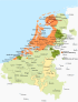 Los Países Bajos entre 1586 - 1587