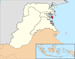 Tarakan na mapě