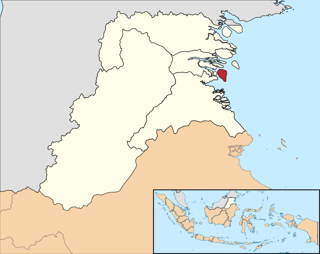 Location within North Kalimantan
