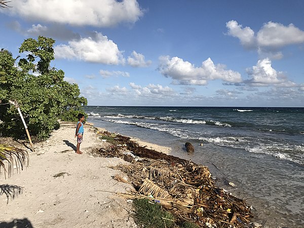 Image: Teaoraereke, South Tarawa, Kiribati