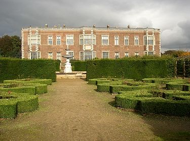 Temple Newsam House (south wing), Colton, Leeds, England, home of the Chippendale Society's Collection, seen from Temple Newsam Park. Temple Newsam 02.jpg