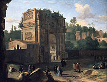The Arch of Constantine, Rome - painted by Herman van Swanevelt, 17th century The Arch of Constantine, Rome.jpeg