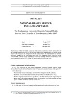 Fayl:The Southampton University Hospitals National Health Service Trust (Transfer of Trust Property) Order 1997 (UKSI 1997-1171).pdf üçün miniatür