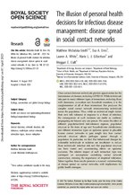 Thumbnail for File:The illusion of personal health decisions for infectious disease management - disease spread in social contact networks.pdf