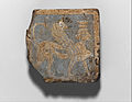 Tile with Winged Crowned Female Sphinx - Google Art Project.jpg