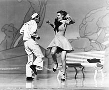 Hayworth and choreographer Jack Cole in Tonight and Every Night (1945)