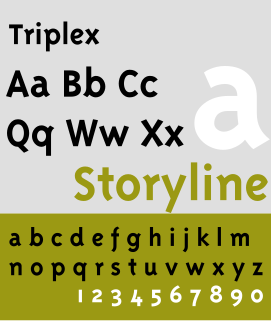 Triplex (typeface) typeface