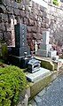 Graves in the grounds of Hase-dera, a Jōdo-shū Buddhist temple.